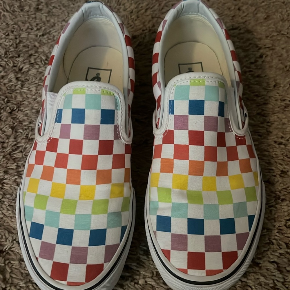 vans checkered